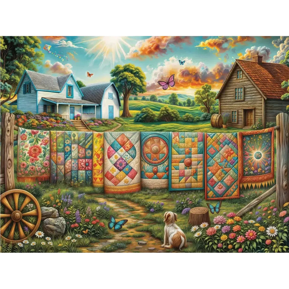 Spirit of the Rainbow 500 Piece Soft Touch Jigsaw Puzzle Crown Point
