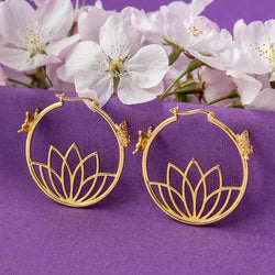 League of Legends X RockLove SPIRIT BLOSSOM Syndra Hoop Earrings (ONLINE ORDER ONLY)
