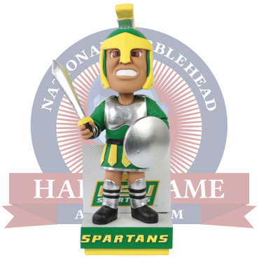 Spiro the Spartan Norfolk State Spartans Mascot Bobblehead (ONLINE ORDER ONLY)