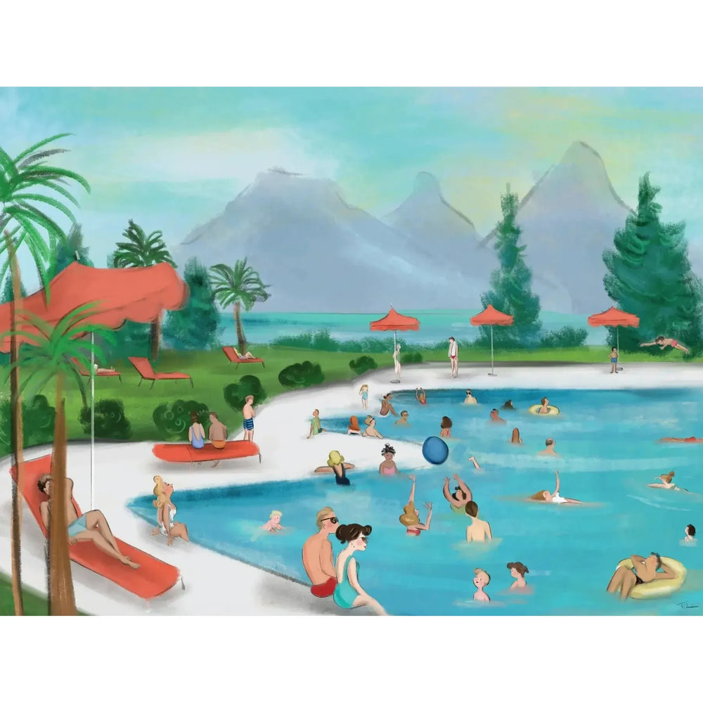 Splish Splash by Tug Rice 1000 Piece Jigsaw Puzzle NYPC
