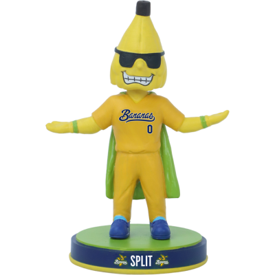 Split Savannah Bananas Mascot Mini Bobbleheads (ONLINE ORDER ONLY)