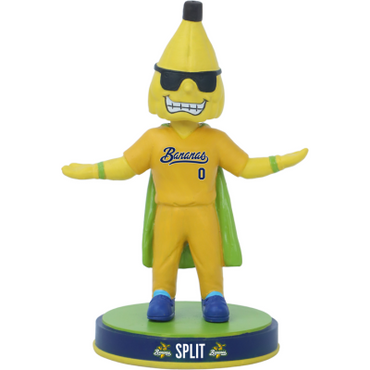 Split Savannah Bananas Mascot Mini Bobbleheads (ONLINE ORDER ONLY)