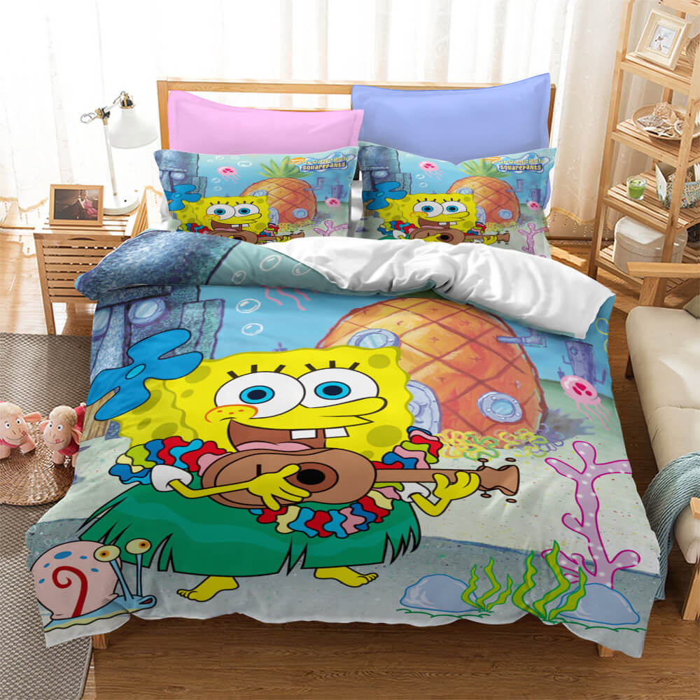 SpongeBob SquarePants Bedding Set Quilt Cover Without Filler (Online Order Only)