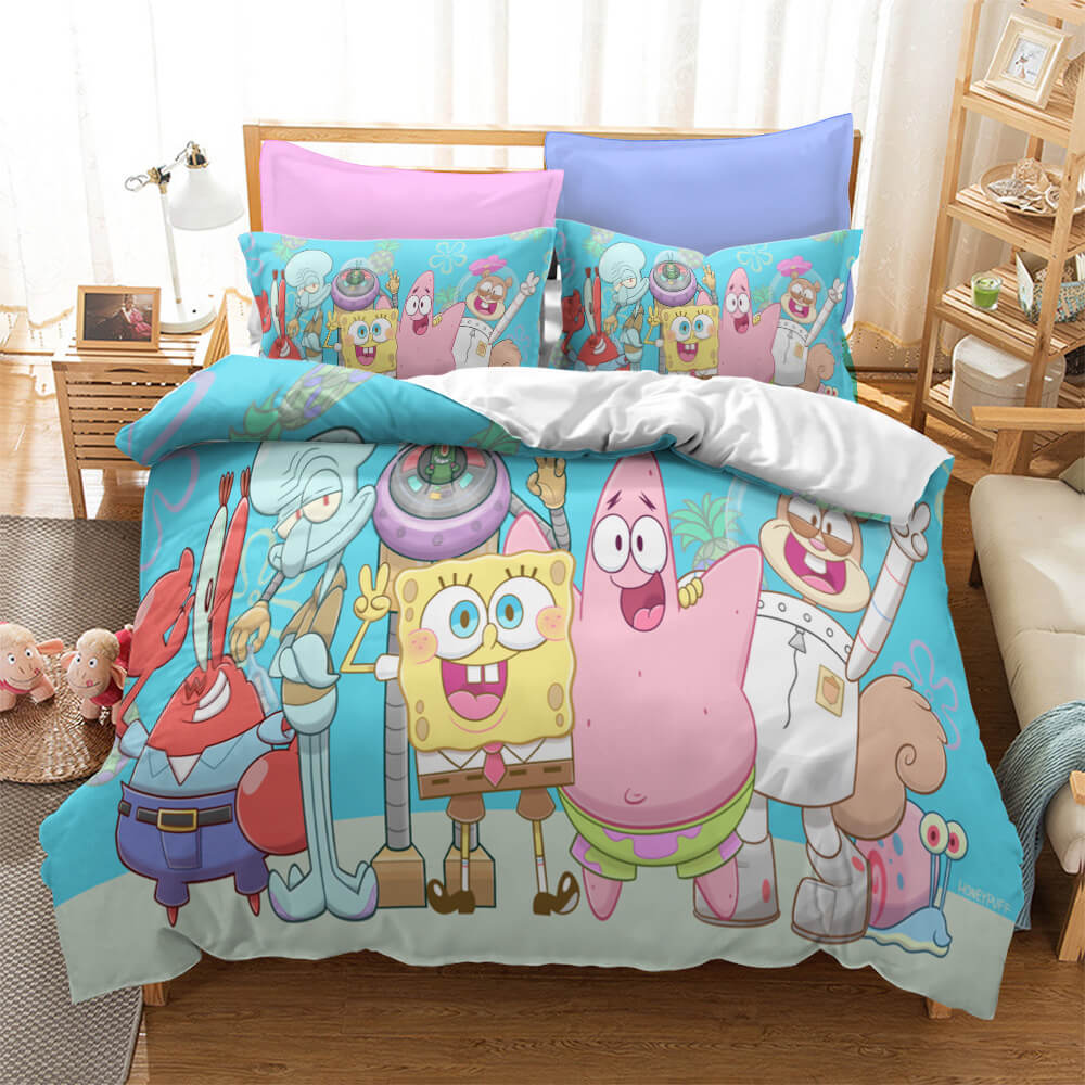 SpongeBob SquarePants Bedding Set Quilt Cover Without Filler (Online Order Only)