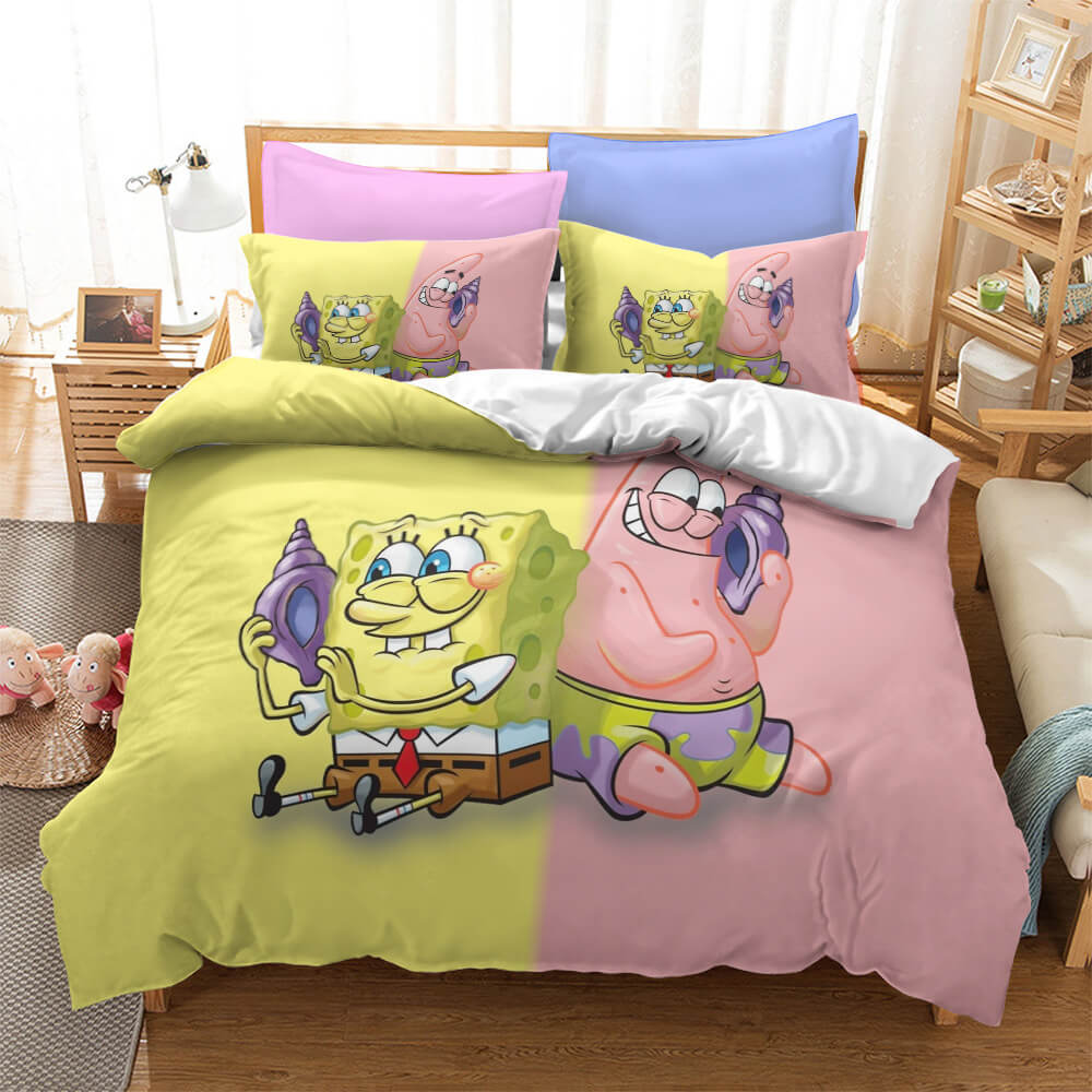 SpongeBob SquarePants Bedding Set Quilt Cover Without Filler (Online Order Only)
