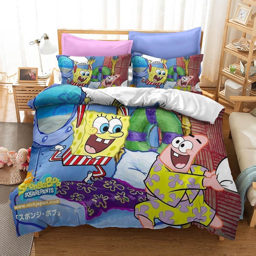SpongeBob SquarePants Bedding Set Quilt Cover Without Filler (Online Order Only)