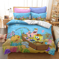 SpongeBob SquarePants Bedding Set Quilt Cover Without Filler (Online Order Only)