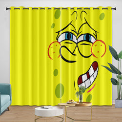 SpongeBob SquarePants Curtains Blackout Kids Room Window Drapes (ONLINE ORDER ONLY)