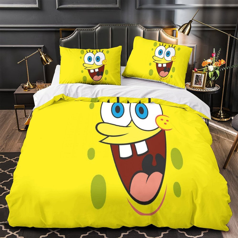 SpongeBob SquarePants Duvet Cover Kids Room Bedding Set Without Filler (ONLINE ORDER ONLY)
