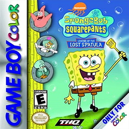 SpongeBob SquarePants Legend of the Lost Spatula (Gameboy Color) (ONLINE ORDER ONLY)