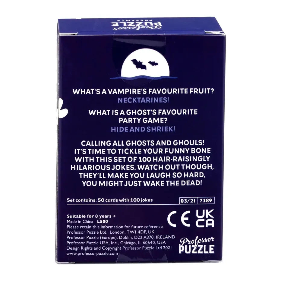 Spooky Jokes - Frightfully Funny - Professor Puzzle (ONLINE ORDER ONLY)