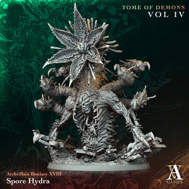 3D Printed Archvillain Games Spore Hydra Archvillain Bestiary Vol. XVIII 28 32mm D&D (Online Only)