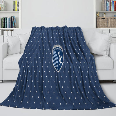 Sporting Kansas City Blanket Flannel Fleece Throw Room Decoration (Online Order Only)