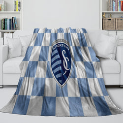 Sporting Kansas City Blanket Flannel Fleece Throw Room Decoration (Online Order Only)