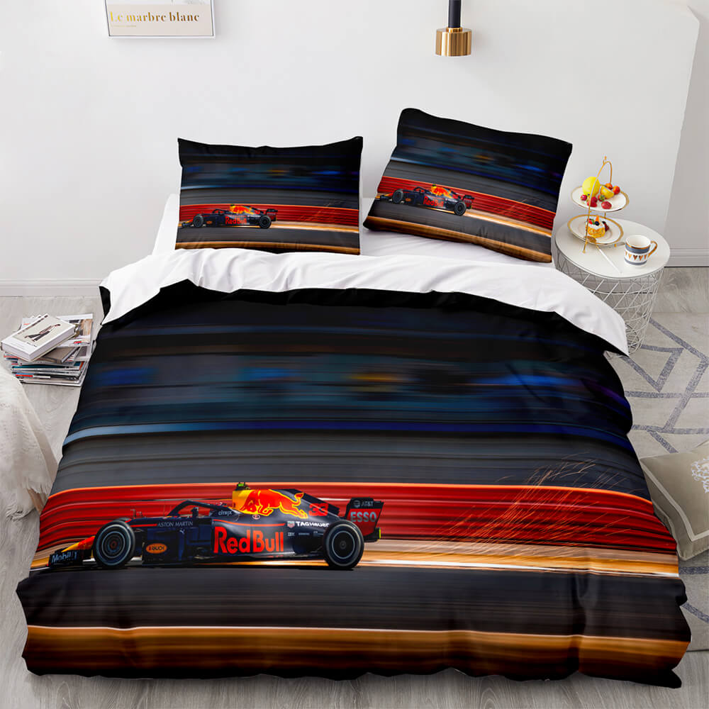 Sports Car Bedding Sets Race Car Quilt Covers Without Filler (Online Order Only)