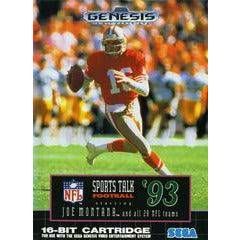Sports Talk Football '93 Starring Joe Montana - Sega Genesis (Online Order Only)