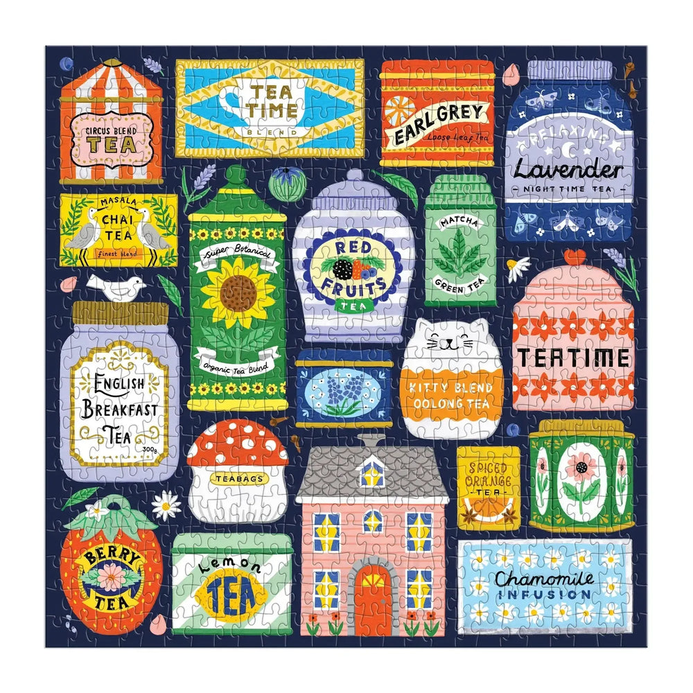 Spot of Tea 500 Piece Jigsaw Puzzle Galison (ONLINE ORDER ONLY)