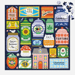Spot of Tea 500 Piece Jigsaw Puzzle Galison (ONLINE ORDER ONLY)