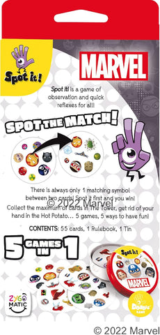 Spot It! Marvel Emojis (Eco Blister) (ONLINE ORDER ONLY)