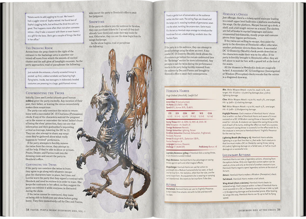 D&D 5E: Faster, Purple Worm! Everybody Dies - Vol. 1 (ONLINE ORDER ONLY)