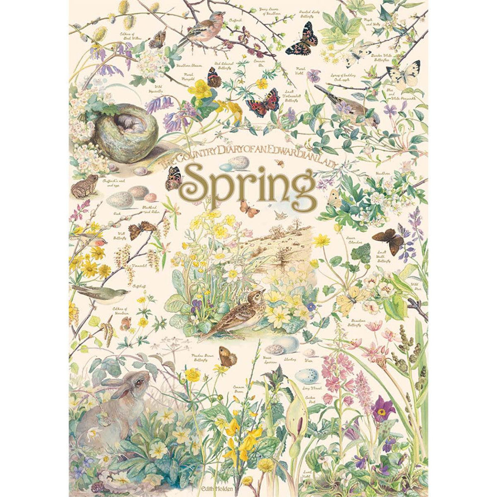 Spring Country Diary 1000 Piece Jigsaw Puzzle Cobble Hill (ONLINE ORDER ONLY)