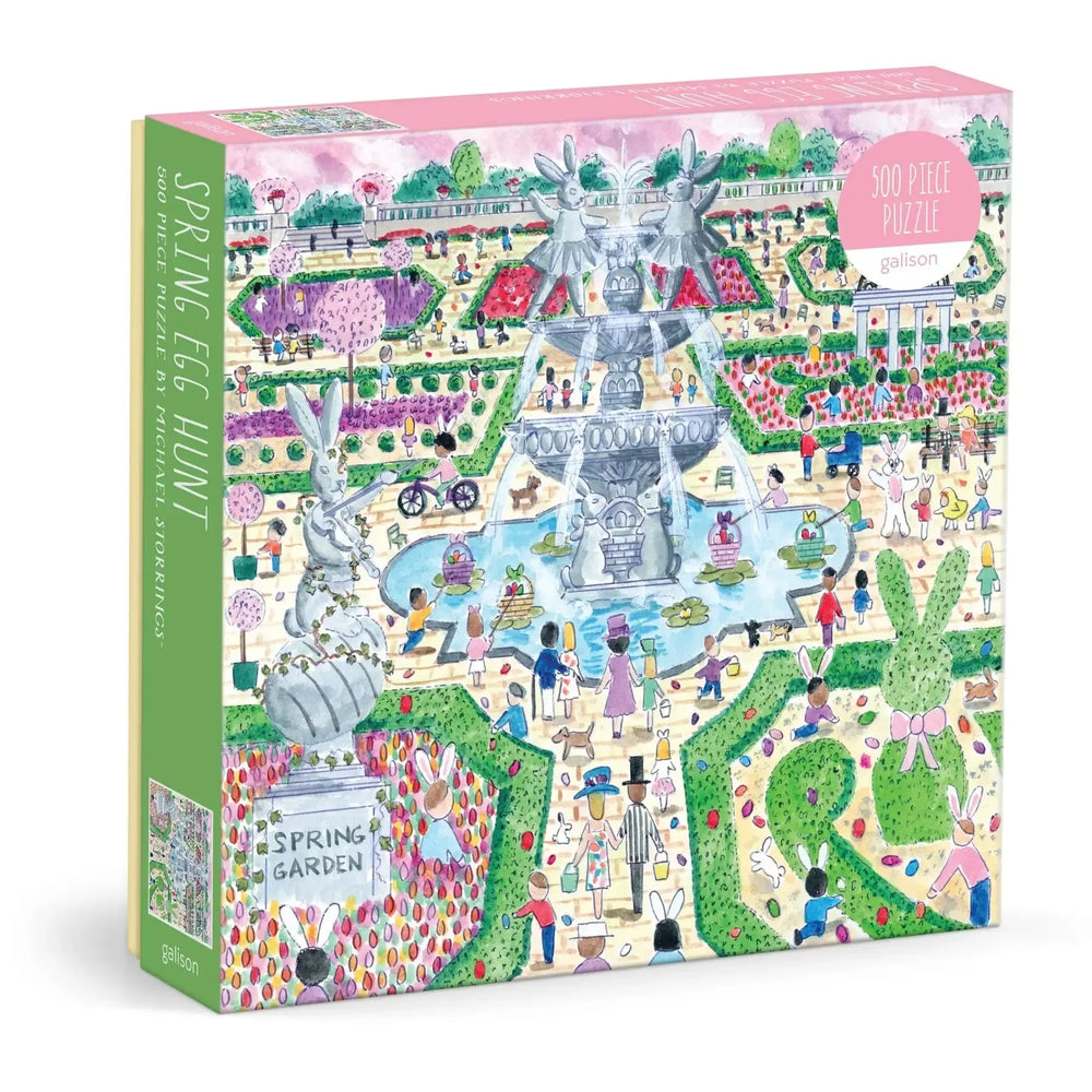 Spring Egg Hunt 500 Piece Jigsaw Puzzle Galison