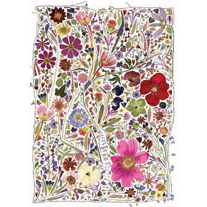 Spring Flower Press 1000 Piece Jigsaw Puzzle Cobble Hill (ONLINE ORDER ONLY)