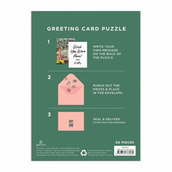 Spring Street Greeting Card 60 Piece Jigsaw Puzzle Galison (ONLINE ORDER ONLY)