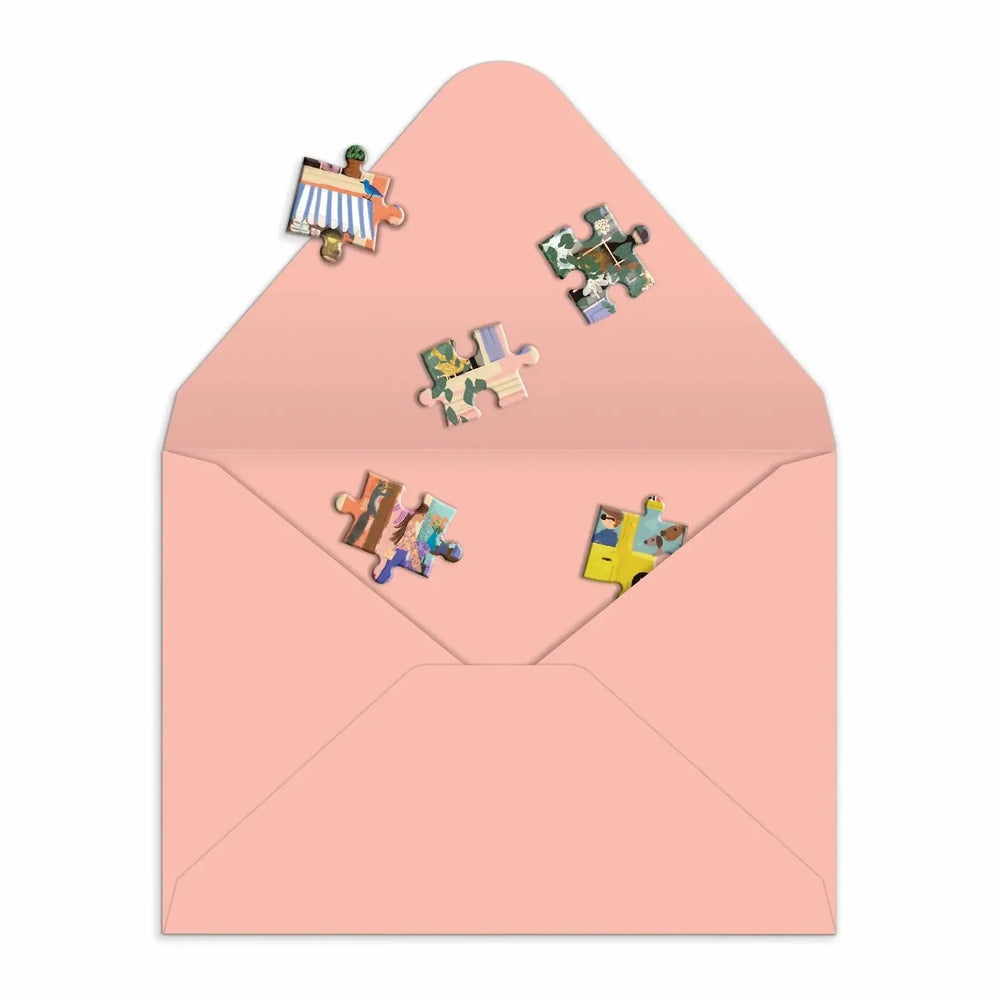 Spring Street Greeting Card 60 Piece Jigsaw Puzzle Galison (ONLINE ORDER ONLY)