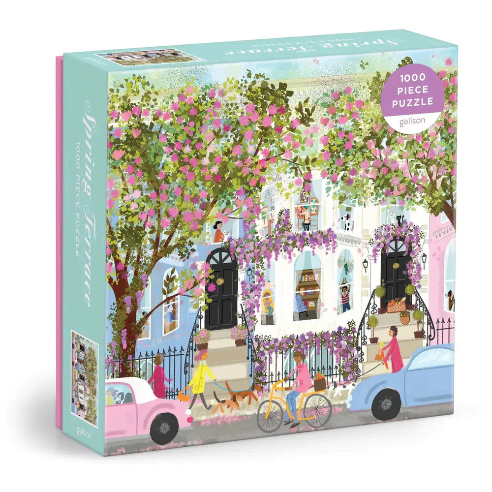 Spring Terrace 1000 Piece Jigsaw Puzzle Galison (ONLINE ORDER ONLY)