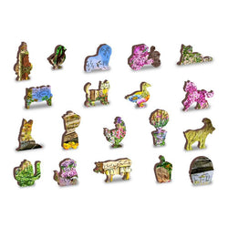 Springtime Cottage 505 Piece Wood Jigsaw Puzzle Wooden City (ONLINE ORDER ONLY)
