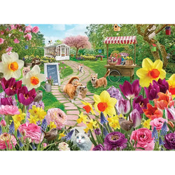 Springtime Frolic 1000 Piece Jigsaw Puzzle Cobble Hill
