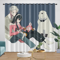 Spy X Family Curtains Kids Blackout Window Drapes (Online Order Only)