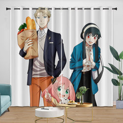 Spy X Family Curtains Kids Blackout Window Drapes (Online Order Only)