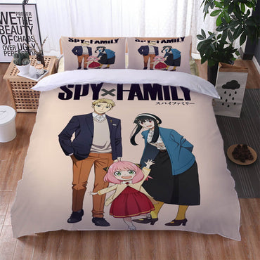 Spy x Family Bedding Set Cosplay Quilt Cover Without Filler (Online Order Only)