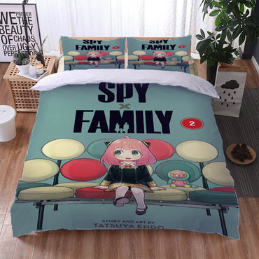 Spy x Family Bedding Set Cosplay Quilt Cover Without Filler (Online Order Only)