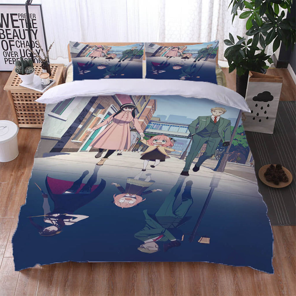 Spy x Family Bedding Set Quilt Covers Without Filler (Online Order Only)