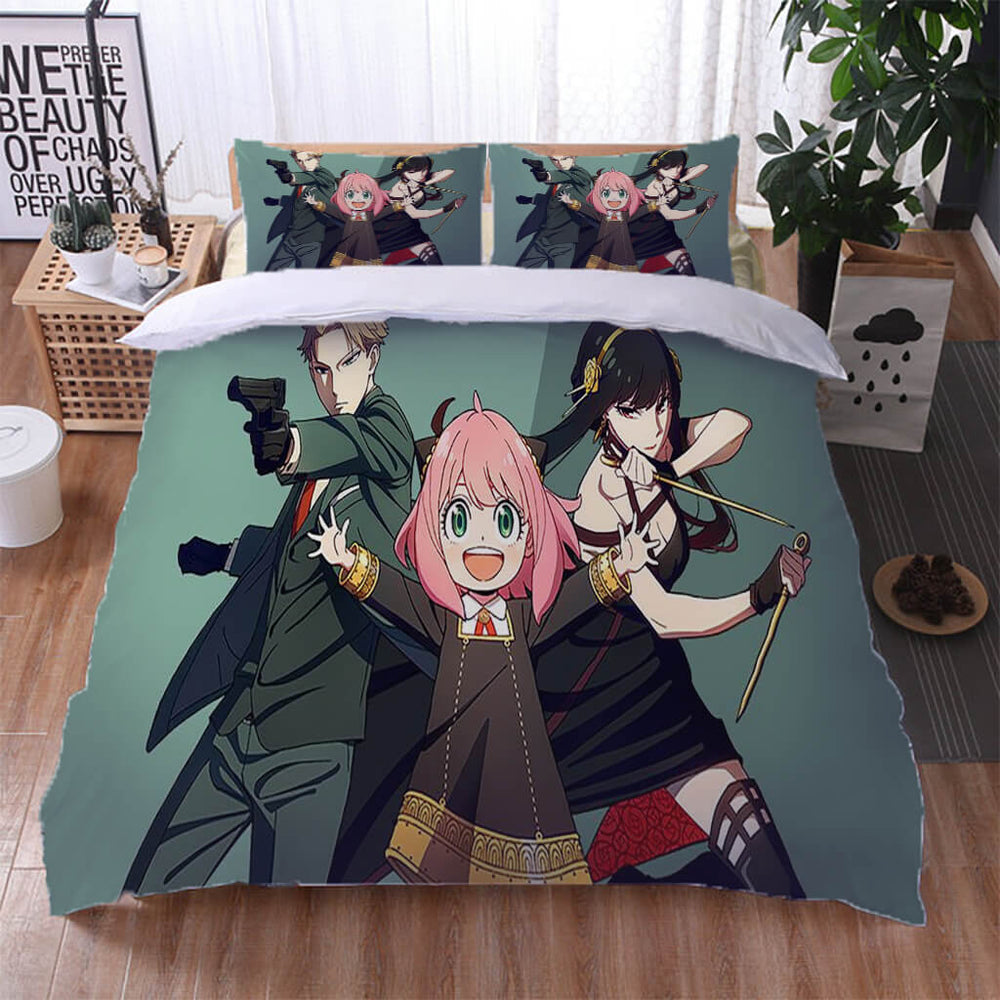 Spy x Family Bedding Set Quilt Covers Without Filler (Online Order Only)