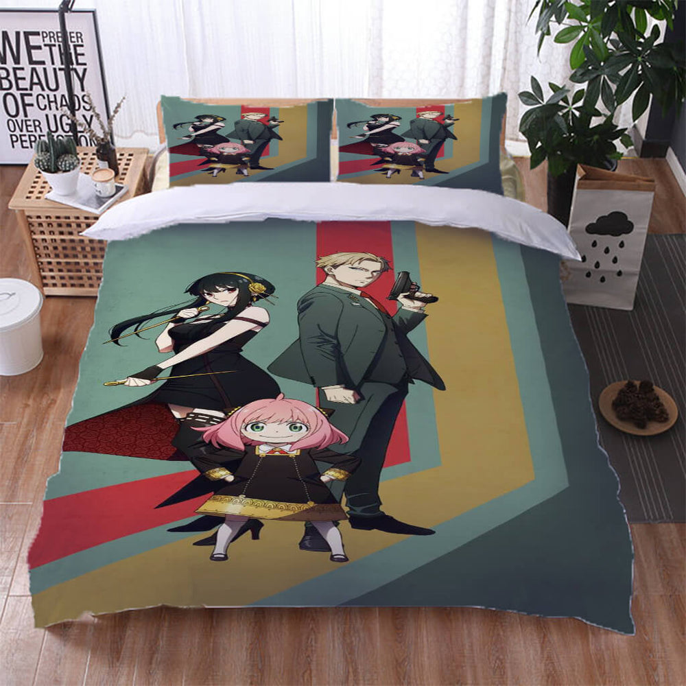 Spy x Family Bedding Set Quilt Covers Without Filler (Online Order Only)