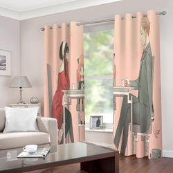 Spy x Family Curtains 2 Panels Blackout Window Drapes for Room Decoration (Online Order Only)