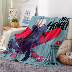 Spy x Family Flannel Fleece Blanket Throw Blanket for Room Decoration (Online Order Only)