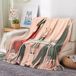Spy x Family Flannel Fleece Blanket Throw Blanket for Room Decoration (Online Order Only)