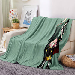 Spy x Family Flannel Fleece Blanket Throw Cosplay Blanket Decoration (Online Order Only)