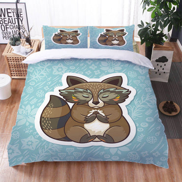 Squirrel Pattern Bedding Set Quilt Cover Without Filler (Online Order Only)