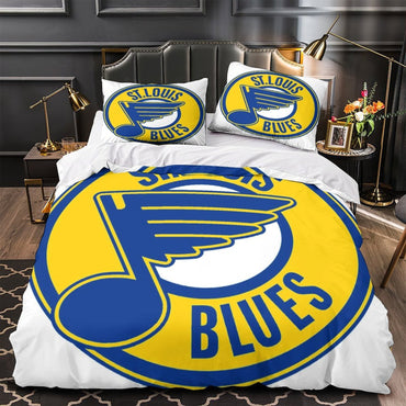 St. Louis Blues Bedding Set Quilt Duvet Cover Without Filler (Online Order Only)