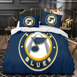 St. Louis Blues Bedding Set Quilt Duvet Cover Without Filler (Online Order Only)