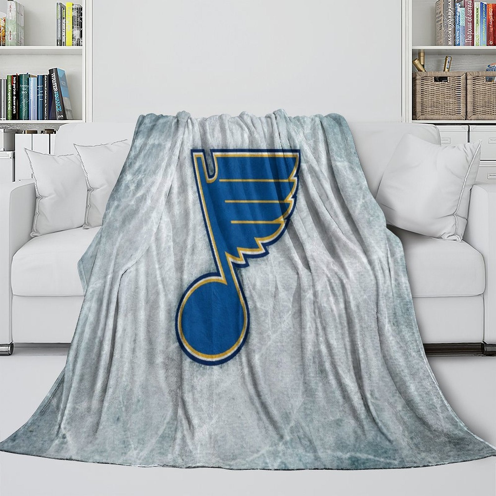 St. Louis Blues Blanket Flannel Throw Kids Room Decoration (Online Order Only)
