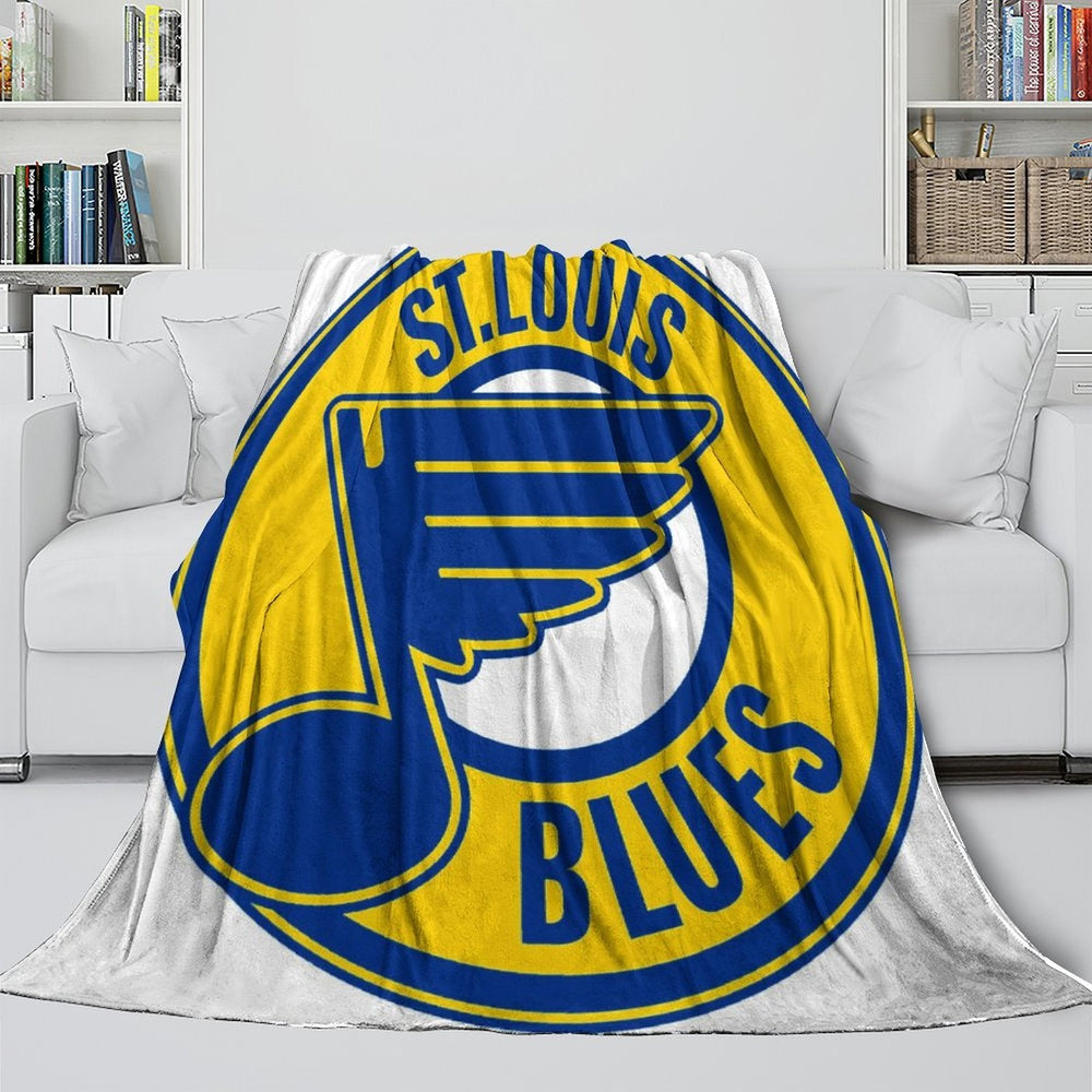 St. Louis Blues Blanket Flannel Throw Kids Room Decoration (Online Order Only)