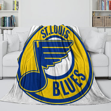 St. Louis Blues Blanket Flannel Throw Kids Room Decoration (Online Order Only)