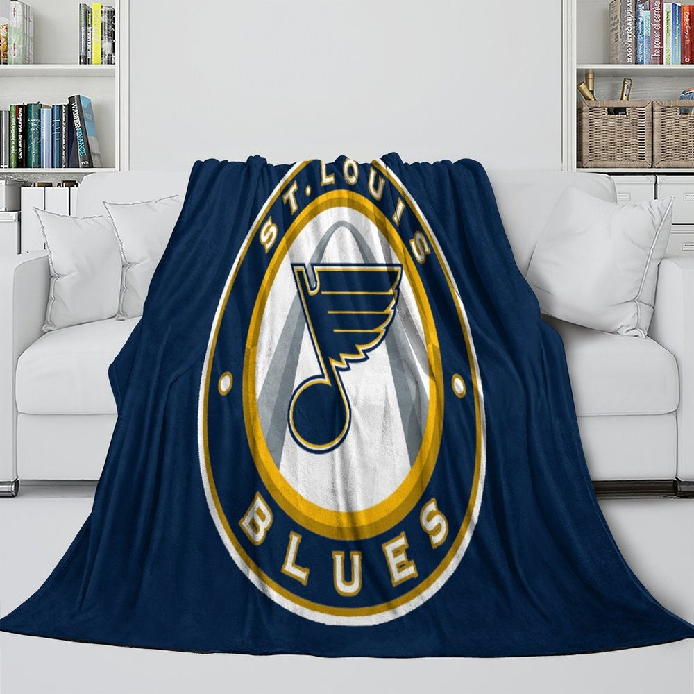 St. Louis Blues Blanket Flannel Throw Kids Room Decoration (Online Order Only)